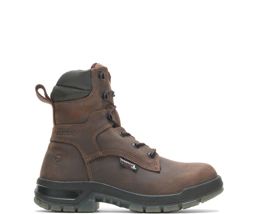 Bottes de Travail Wolverine Ramparts CARBONMAX 8" Homme - Marron Foncé (SBQ548067)